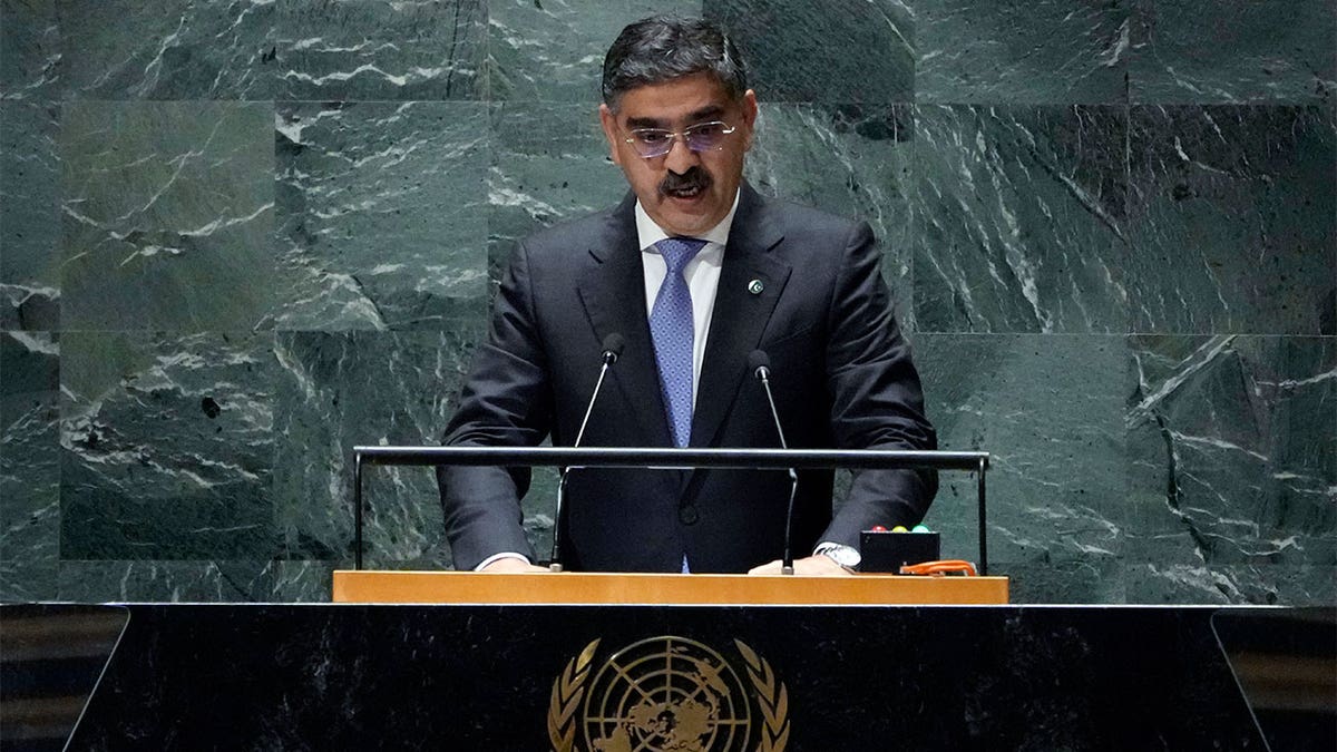 Pakistan's Prime Minister addresses the United Nations General Assembly