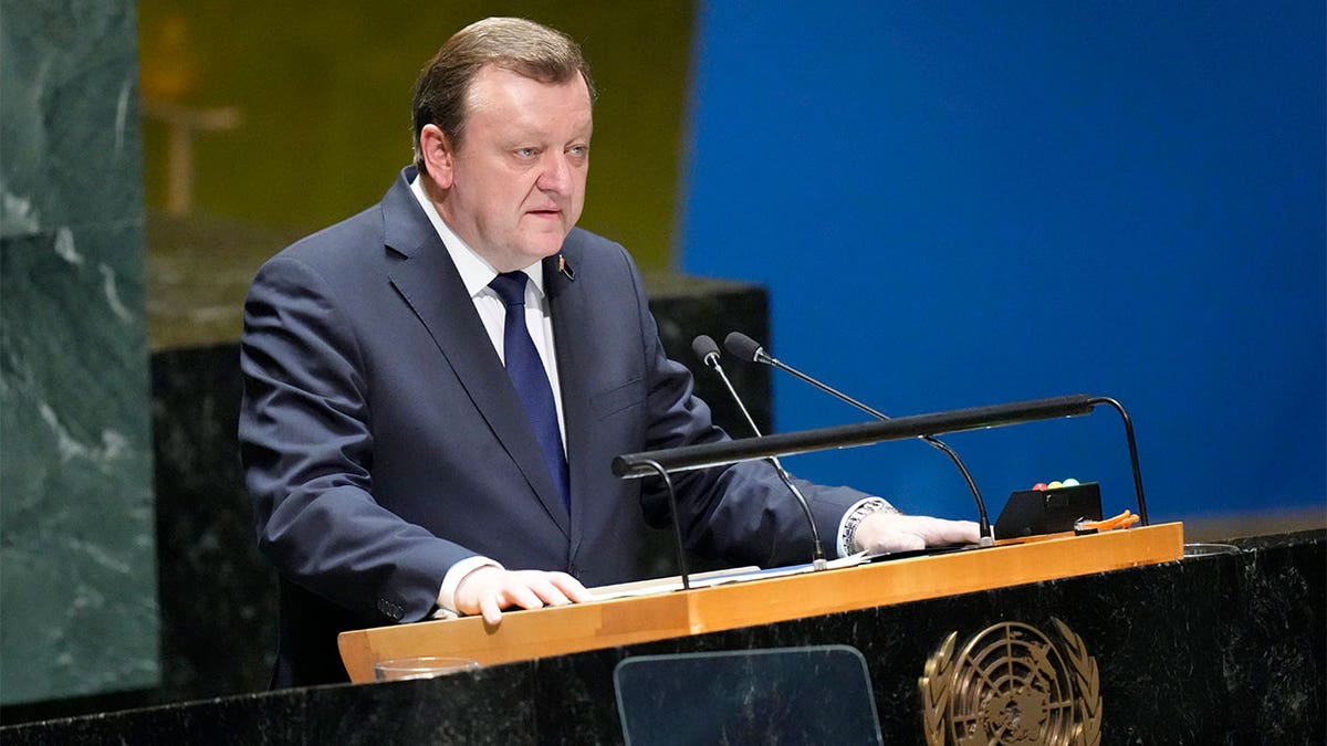 Belarus Foreign Minister addresses the United Nations General Assembly