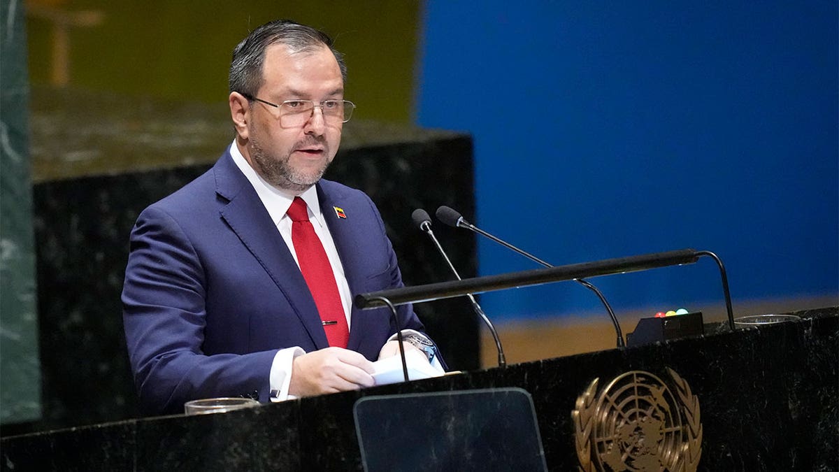 Venezuelan Foreign Minister addresses United Nations General Assembly