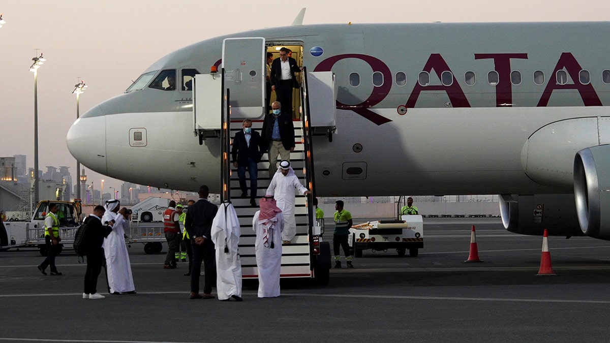 Freed Americans arrive in Qatar