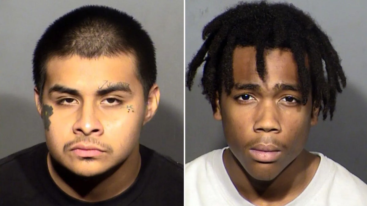 Jesus Ayala, 18, and Jzamir Keys, 16, are accused of murder for intentionally mowing down retired police chief Andreas Probst who was riding his bicycle in Las Vegas.