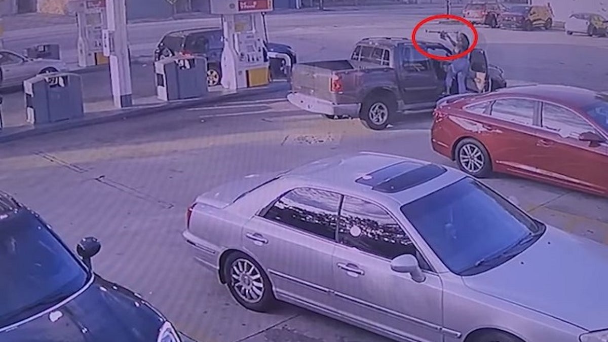 Atlanta drive-by shooting caught on video