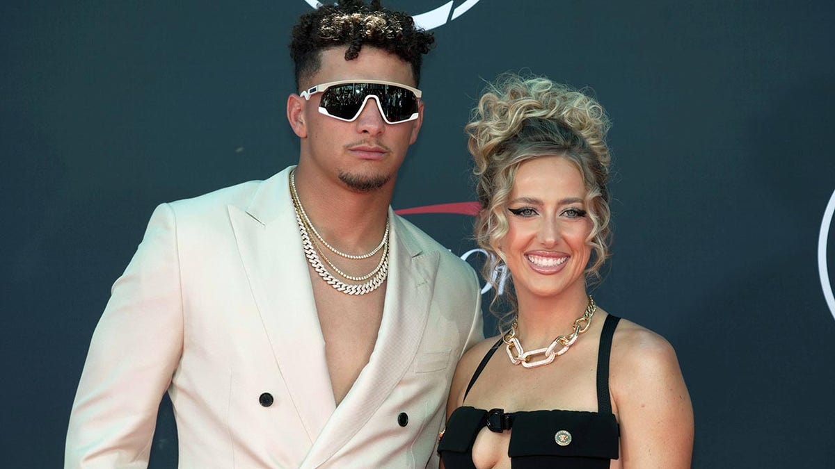 Patrick and Brittany Mahomes at the ESPYs