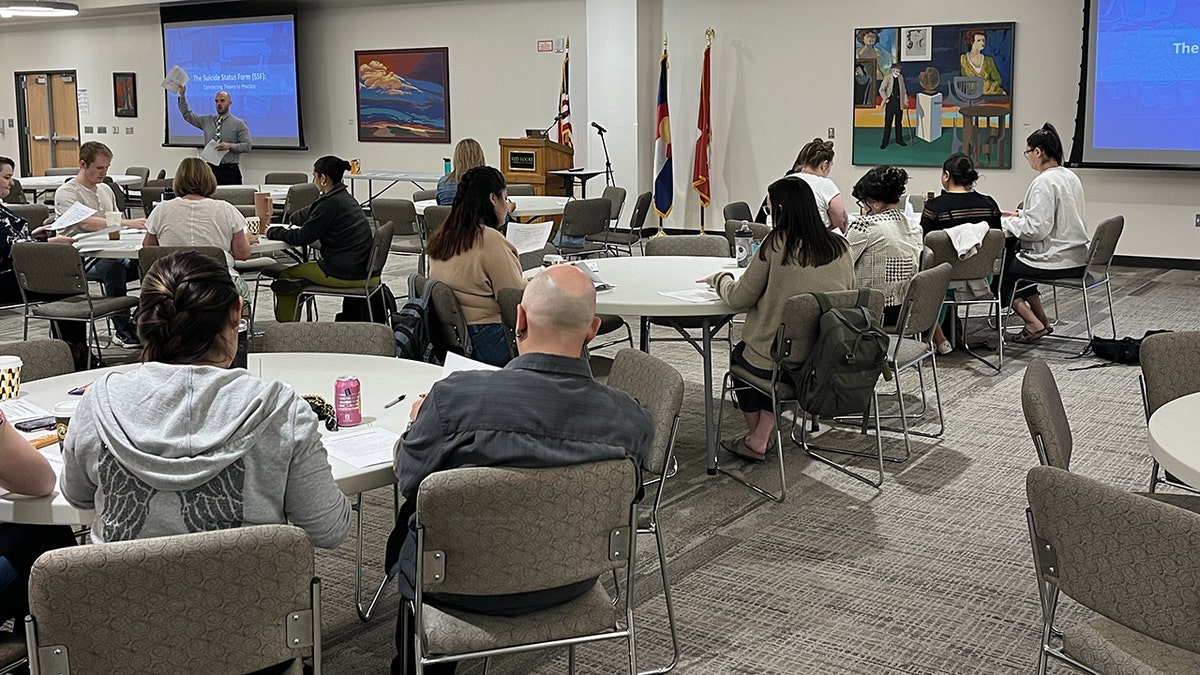 Suicidologist offers ways for 'increasing hope and decreasing hopelessness' in suicide spike 3 A large CAMS seminar