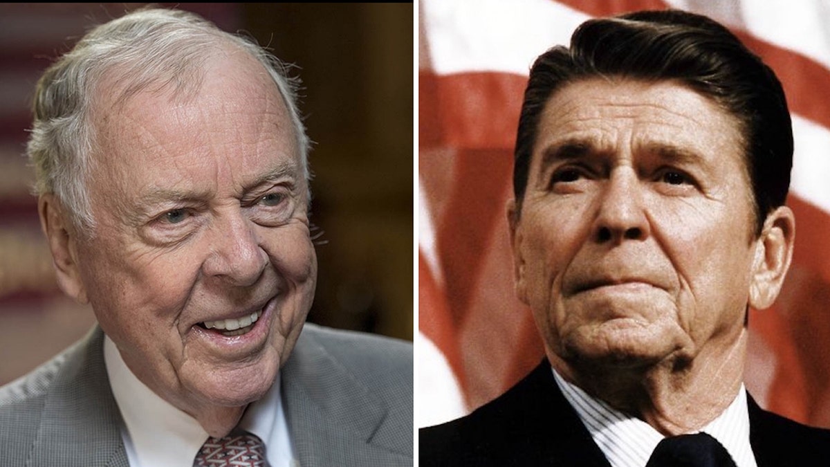 Pickens and Reagan