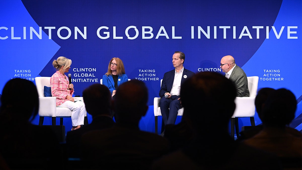 Dana Perino at Clinton Foundation