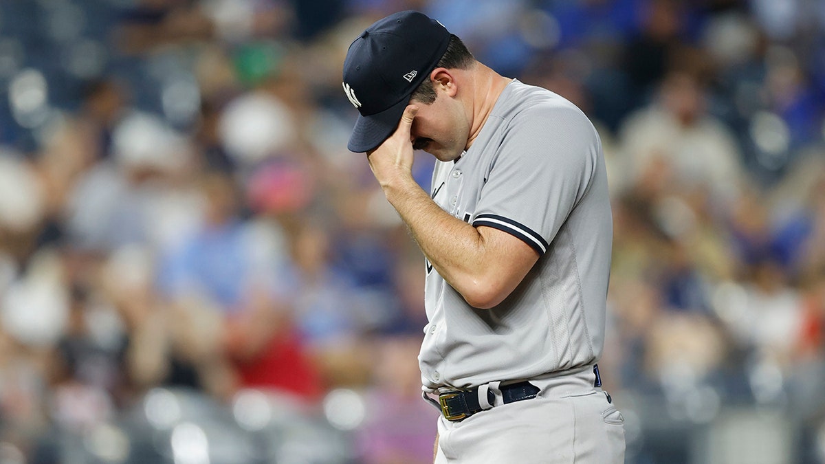 Carlos Rodon removed