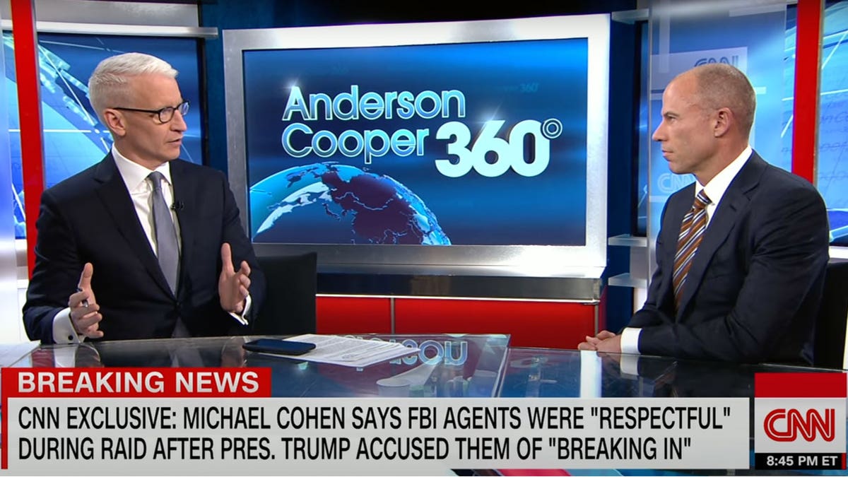 Anderson Cooper interviews Michael Avenatti