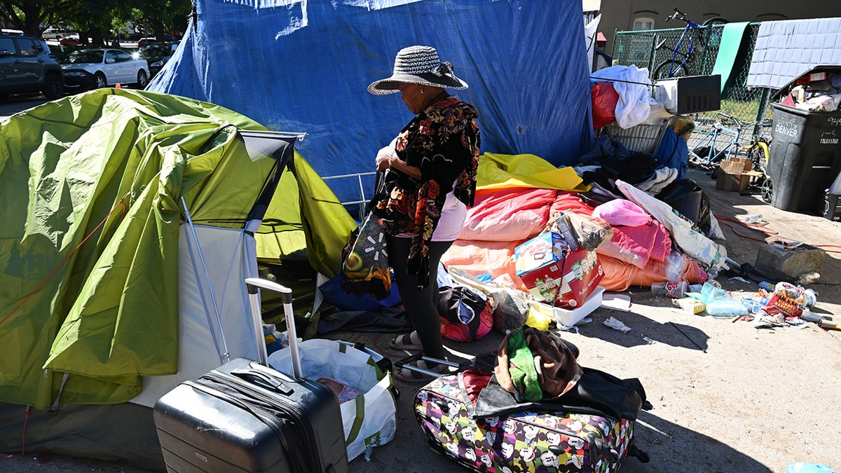 Homeless encampments in Denver