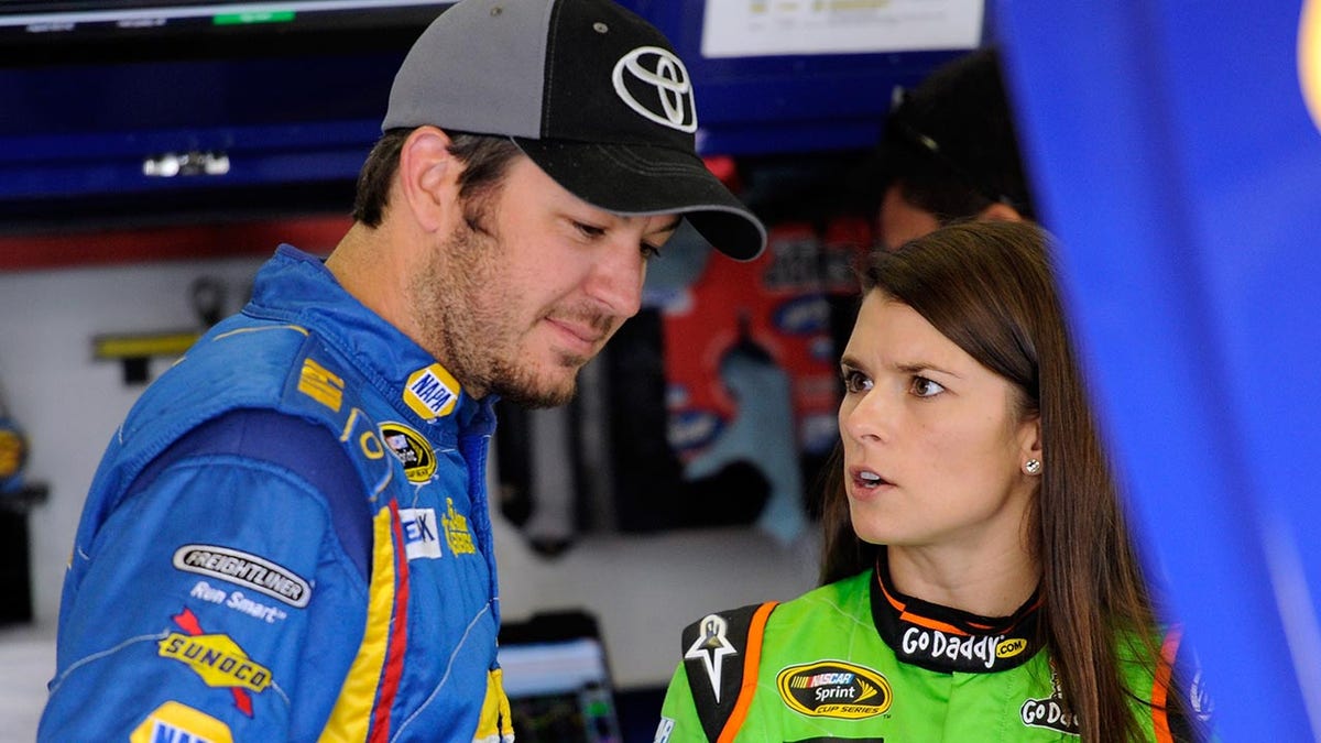 Danica Patrick and Martin Truex Jr talk