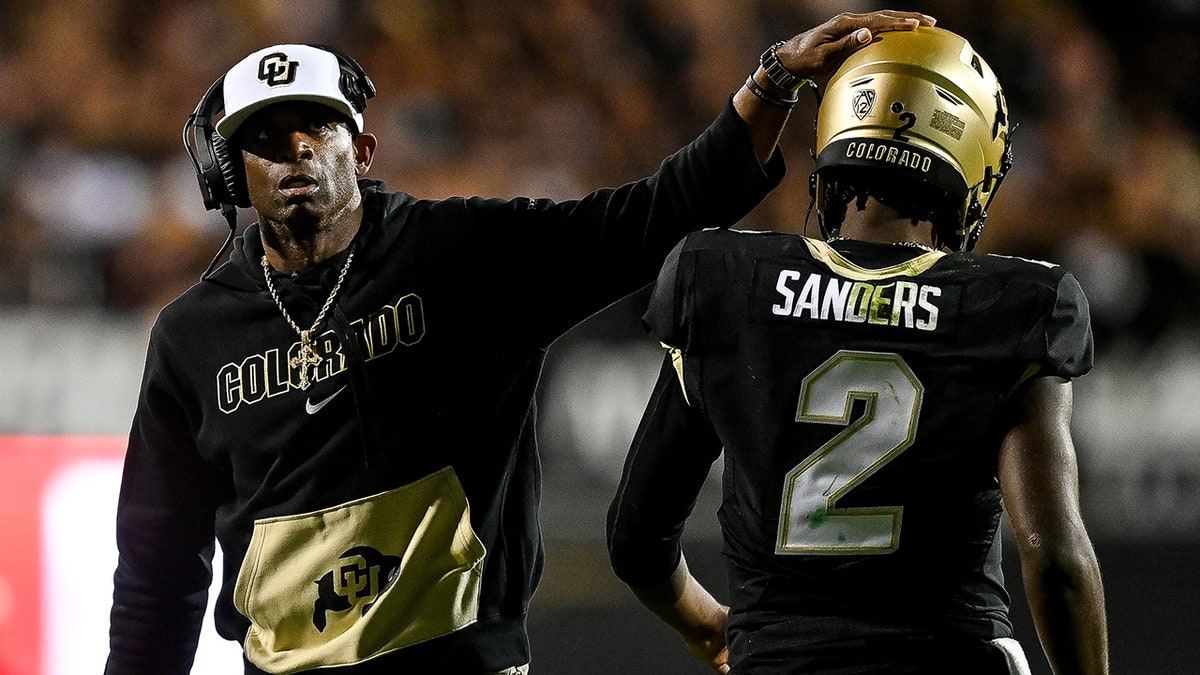 Deion Sanders and Shedeur Sanders