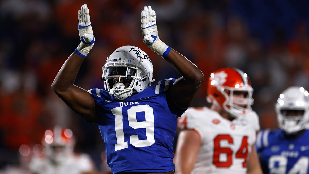 Vincent Anthony Jr. celebrates play