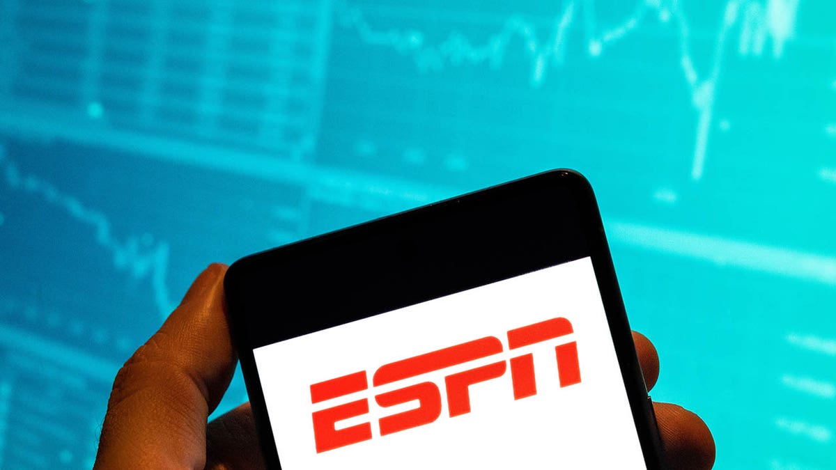 ESPN logo with stock exchange