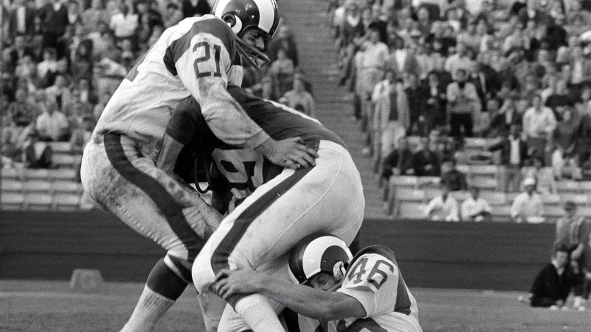 Rams Defensive Back Eddie Meador