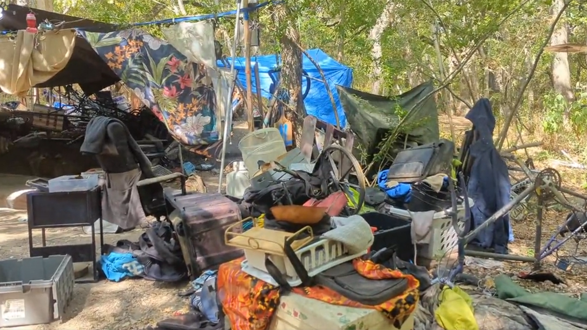 What's up with those violet trash bags appearing around Austin?