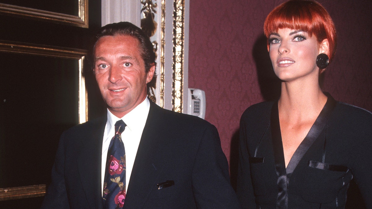 Gerald Marie and Linda Evangelista