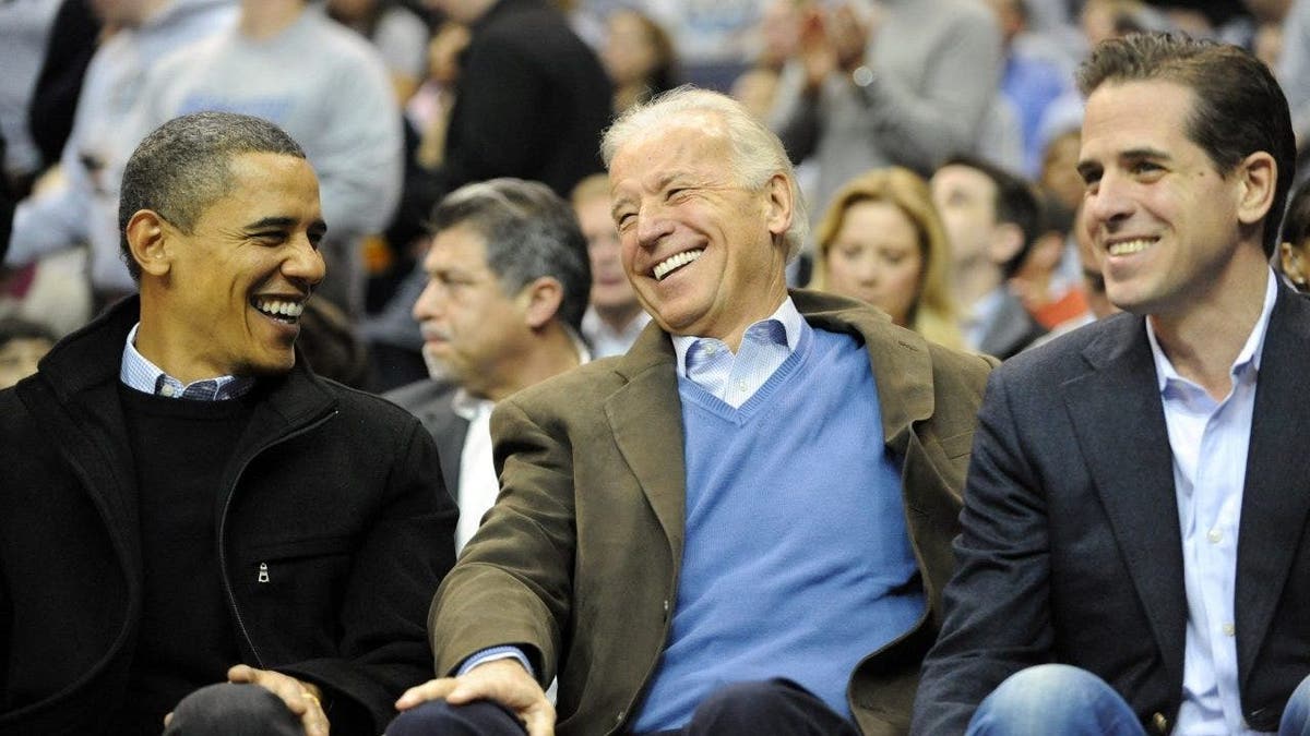 Obama with Joe and Hunter Biden