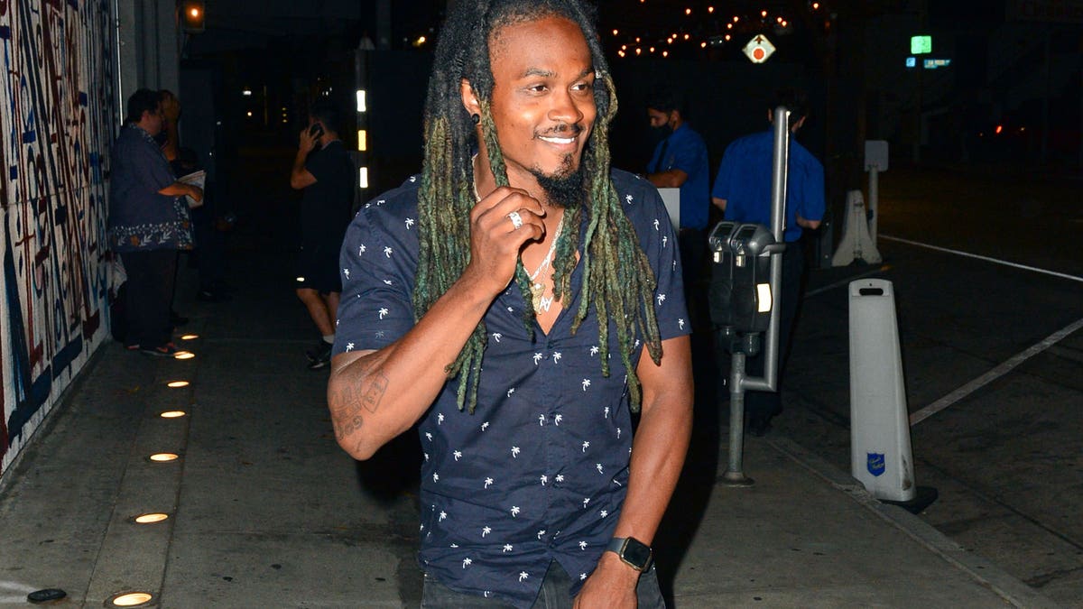 Tray Little celebrity sighting in Los Angeles