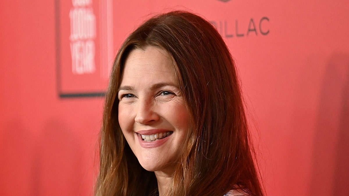 Drew Barrymore smiling