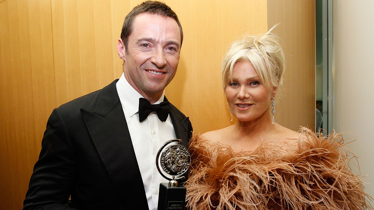 Hugh Jackman at the tonys in 2012