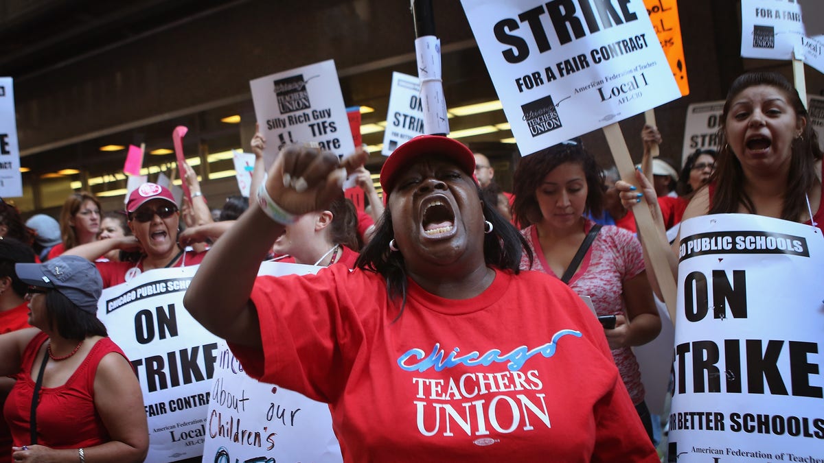 Teachers strike in Chicago