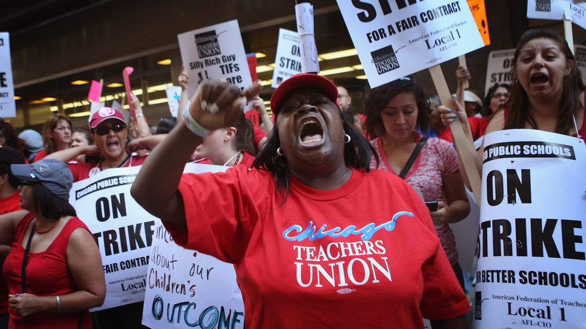 Teachers strike in Chicago