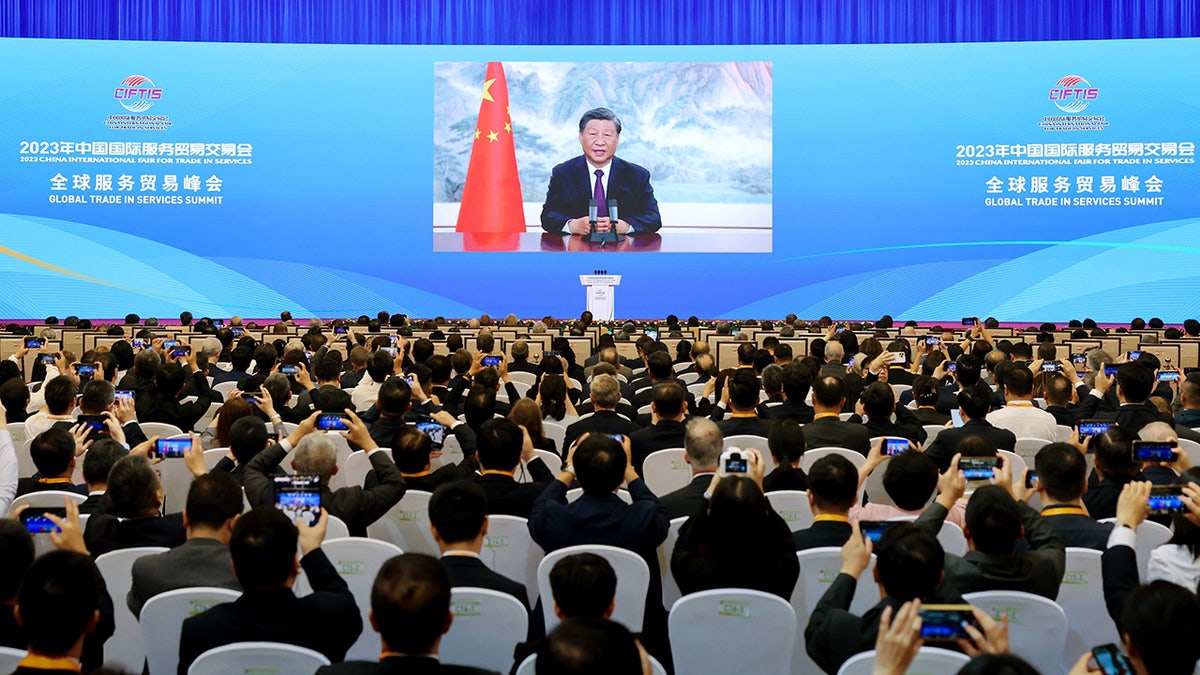Xi addresses Chinese trade summit