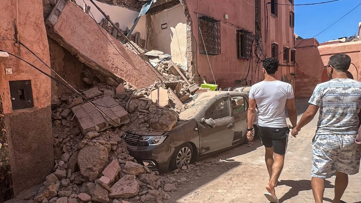 Morocco earthquake damage