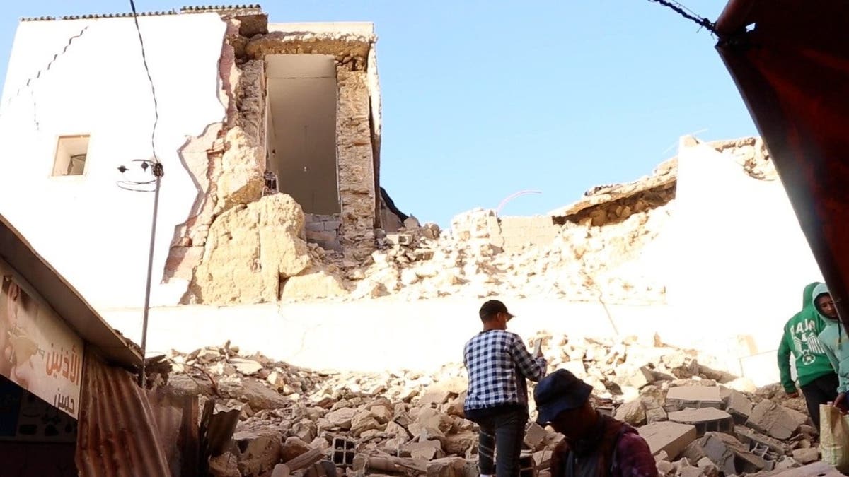 Morocco earthquake damage