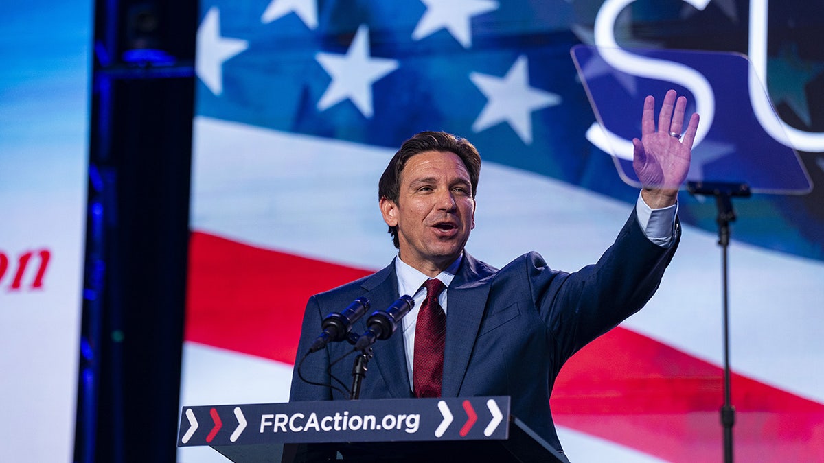 DeSantis addresses Pray Vote Stand Summit 