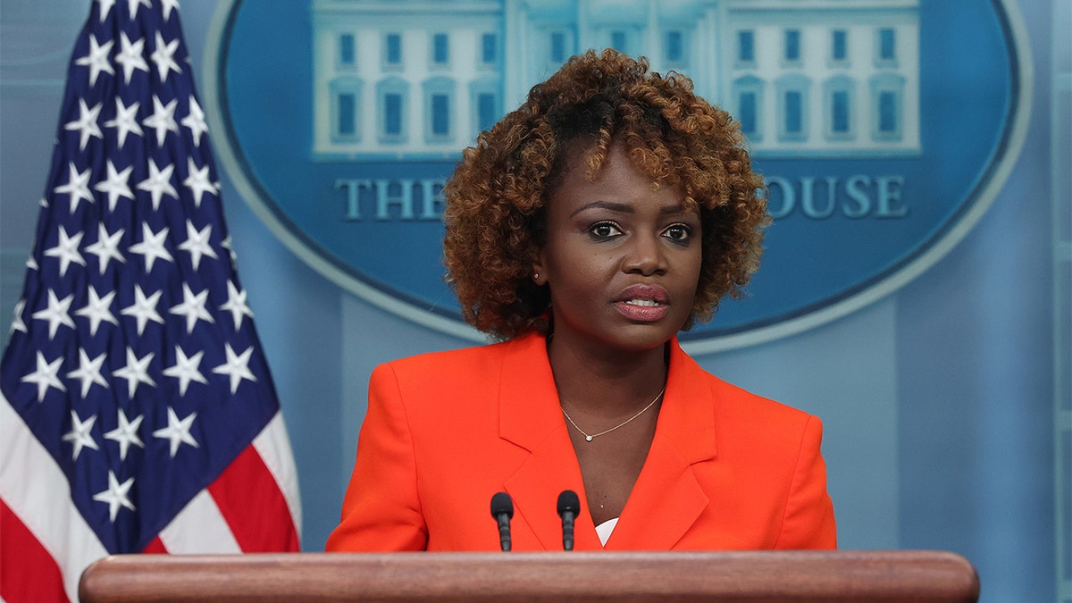 White House Press Secretary Karine Jean-Pierre