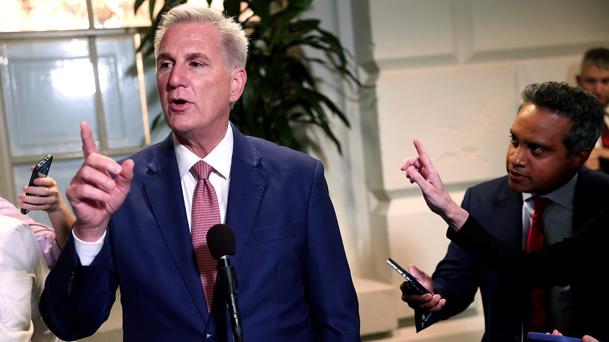 McCarthy answers questions on Biden impeachment inquiry