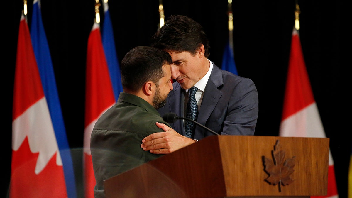 Trudeau torched as ’embarrassment,’ Canada’s House speaker faces growing calls to resign for honoring Nazi Trudeau touches his forehead to Zelenskyy