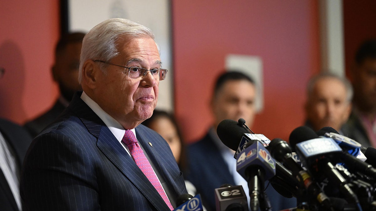 Menendez holds press conference after indictment