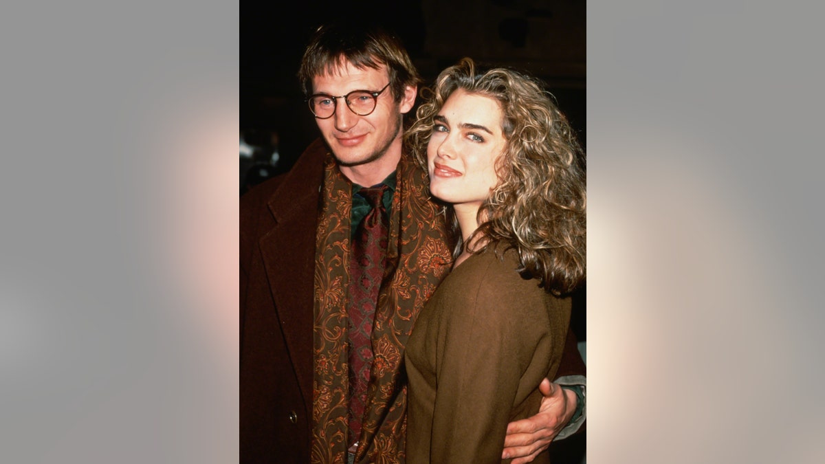 liam neeson brooke shields