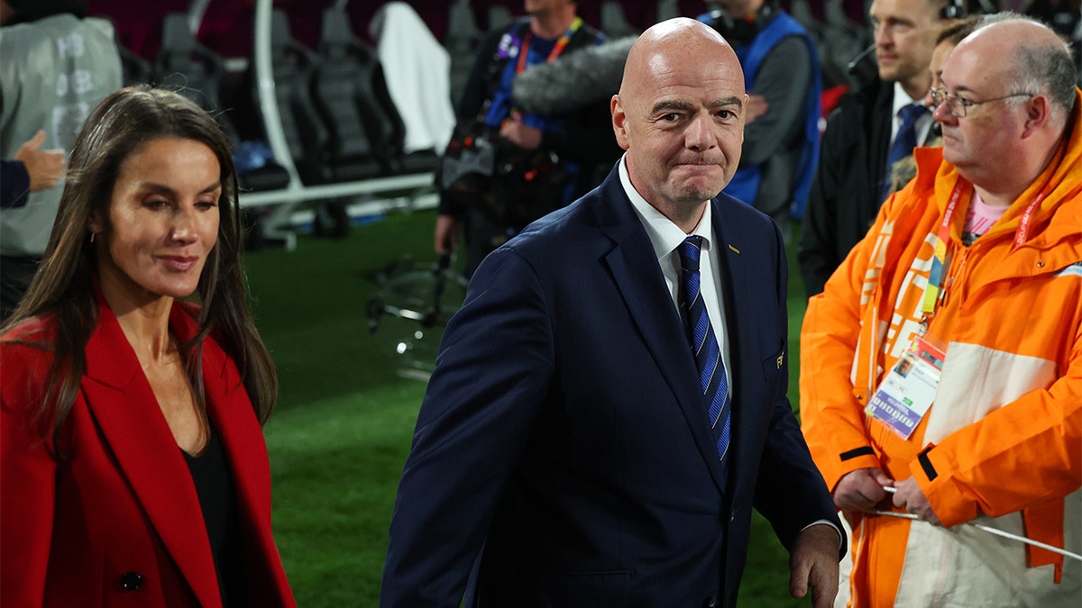 FIFA president Gianni Infantino at the World Cup
