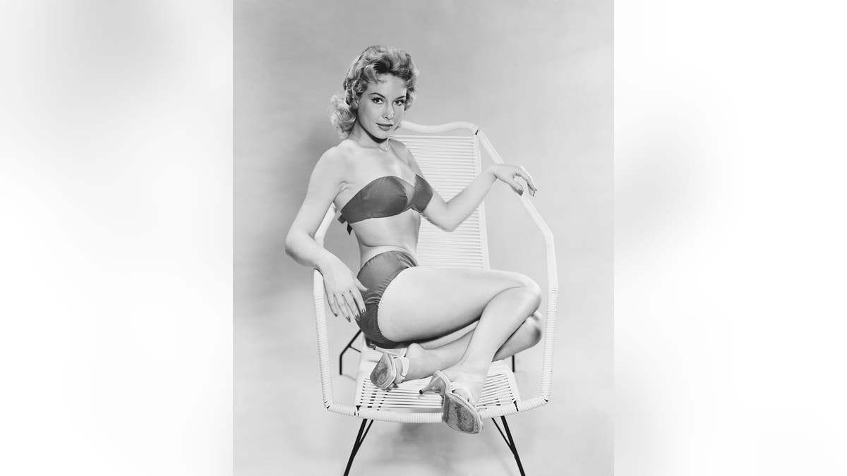 Barbara Eden in a bikini