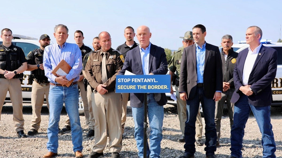 Gov, Greg Gianforte visited the southern border after Title 42 ended in May.
