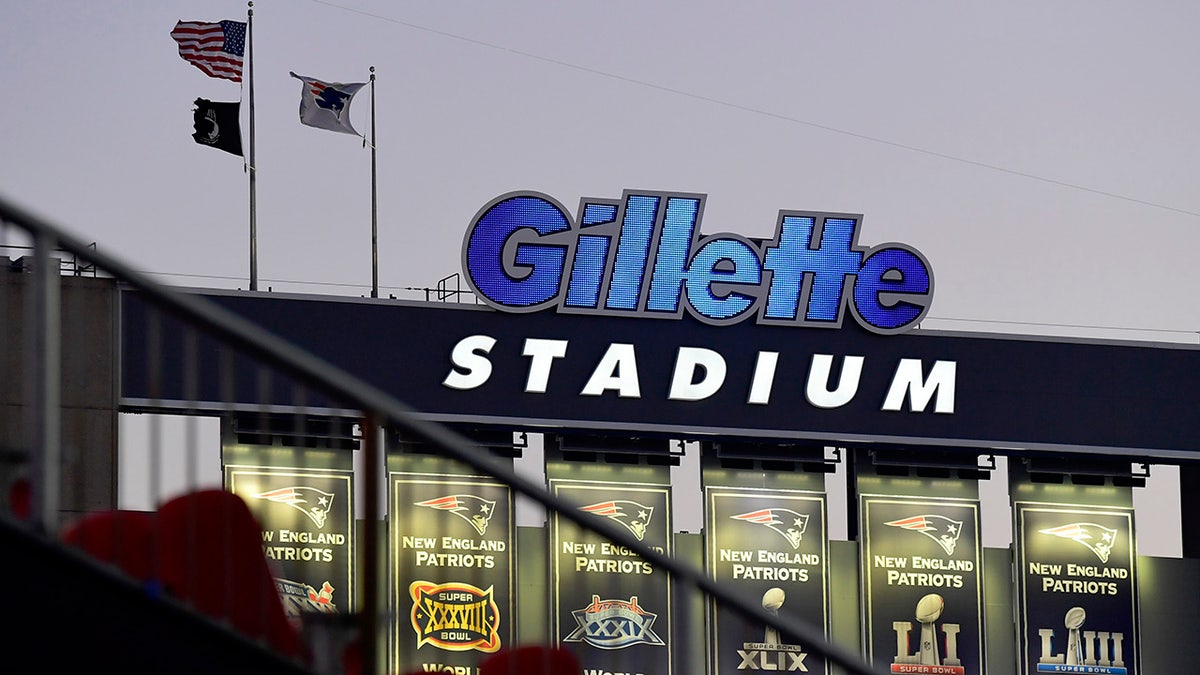 Externe weergave van het Gillette-stadion