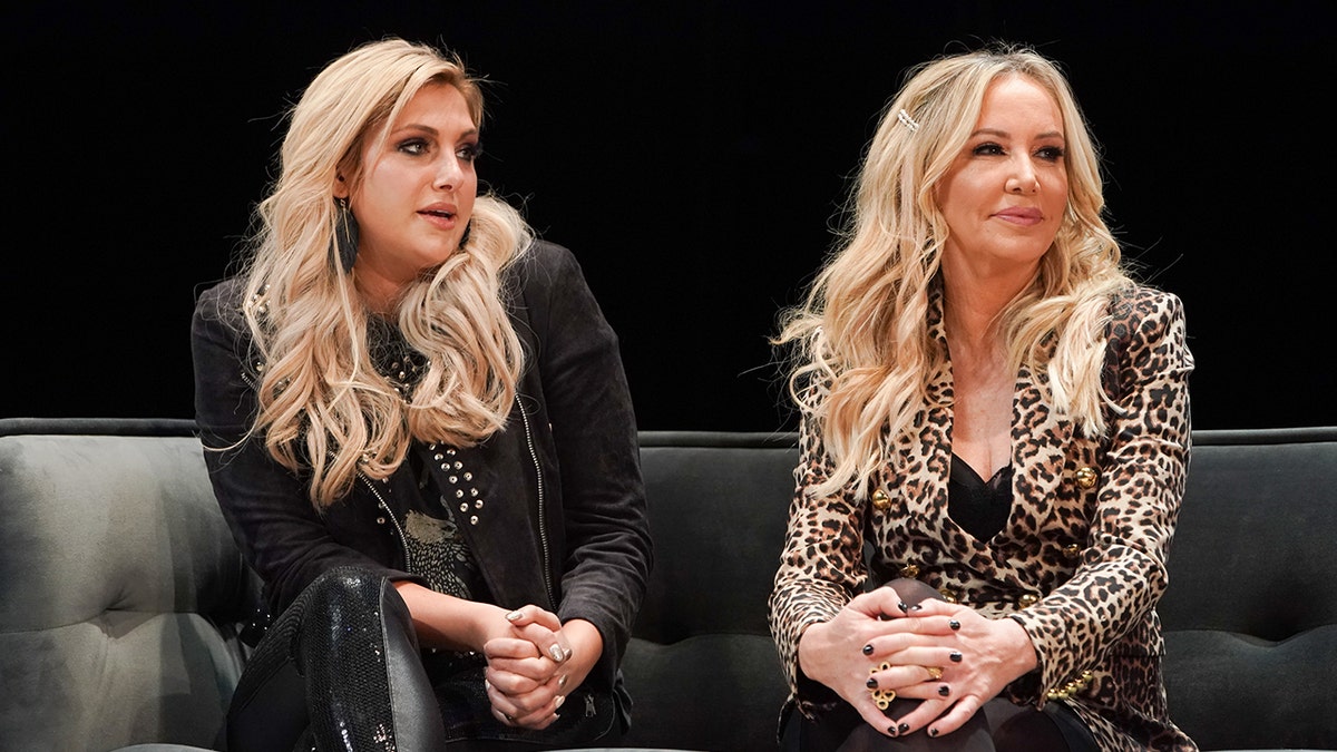 Gina and Shannon of Real Housewives on a panel