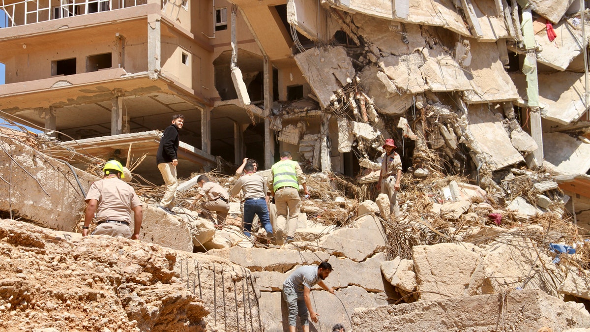 5 Greek military rescue team members killed in Libya flood relief mission 4 Derna floods