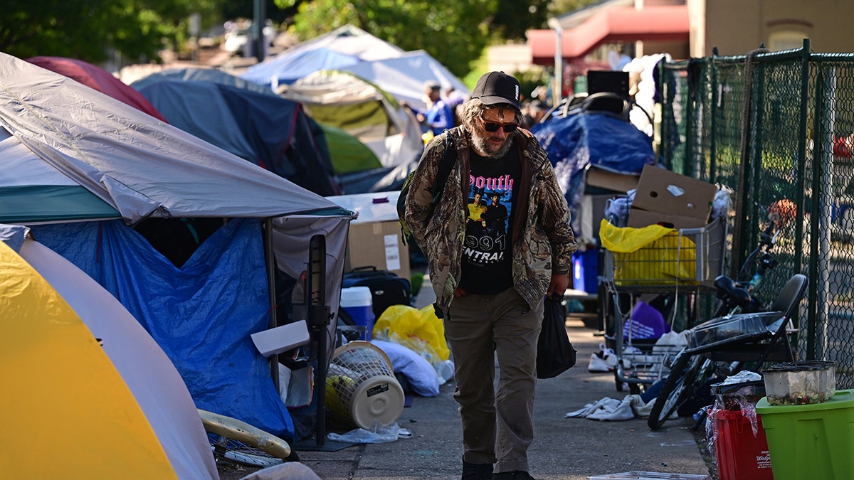 Homeless camps in Denver