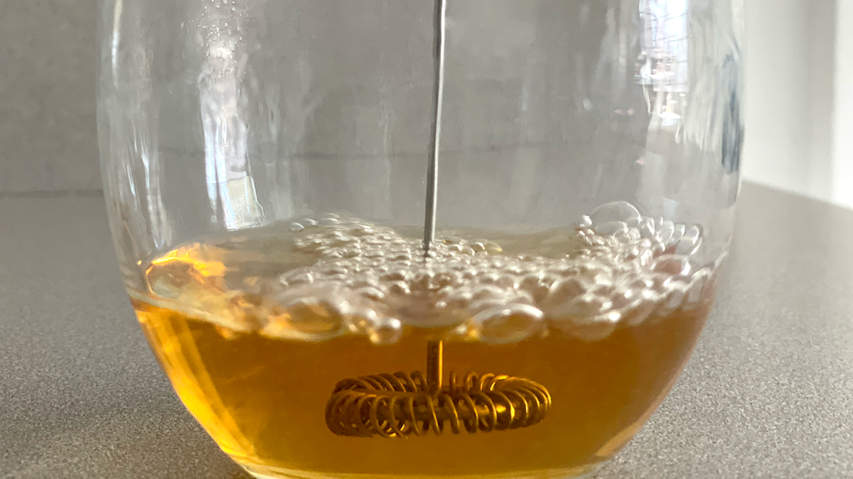 bubbles in rum