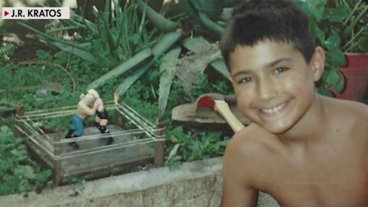 Photo of J.R. Kratos as a child in Hunters Point.
