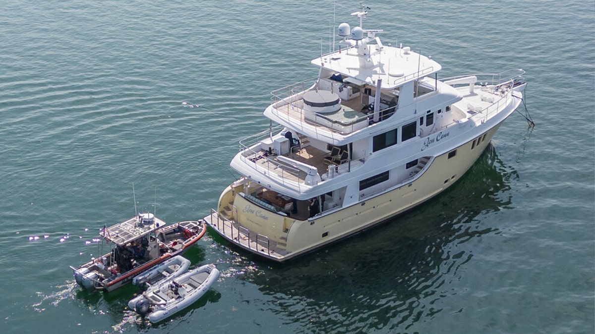 Jess Conn aerial view Nantucket Harbor