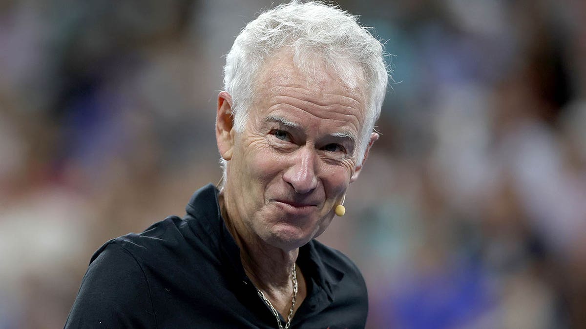 John McEnroe in August 2023
