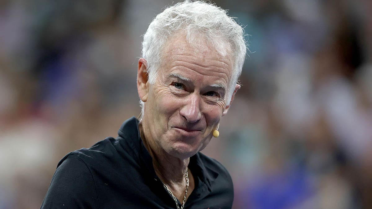 John McEnroe in August 2023