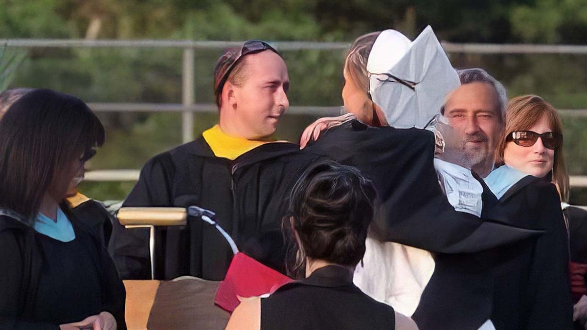 Christopher Doyle pictured at a Wall High School graduation ceremony in 2012