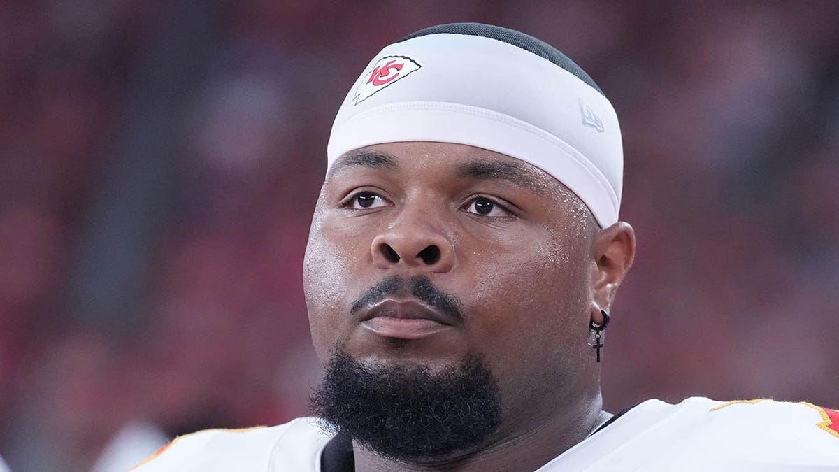 Offensive tackle Jawaan Taylor during a game