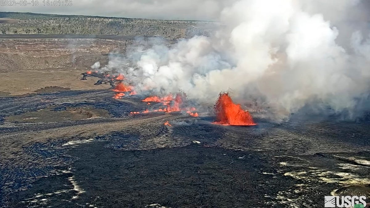 Hawaii's Kilauea Volcano Erupting For Third Time This Year | Fox News